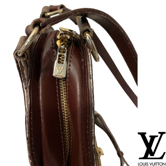 Louis Vuitton Brown Tan Checkered Backpack - Picture 9 of 10